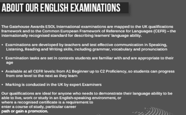 aboutenglishexams